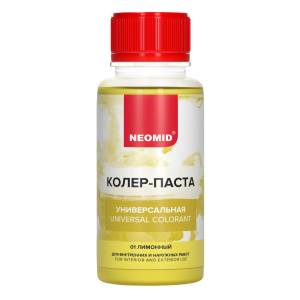 Колер-паста универсальная Neomid 01 Лимонный 100 мл