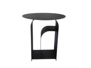 Стол журнальный Stool Group Arwel MT-140 DB-001 черный, металл 38.5x38.5x42.5
