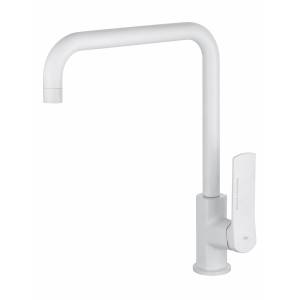 Смеситель для кухни Wonzon & Woghand WW-L1006-MW белый матовый