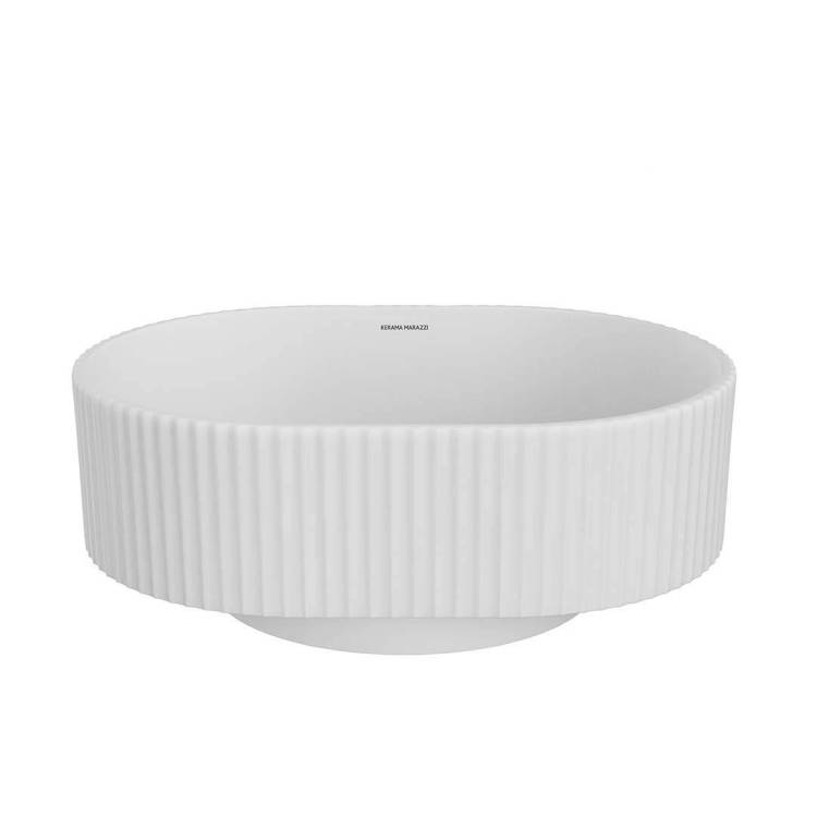 Раковина Kerama Marazzi Vento VE.wb.50/WHT.M Artbasin накладная, 50 см, белая матовая