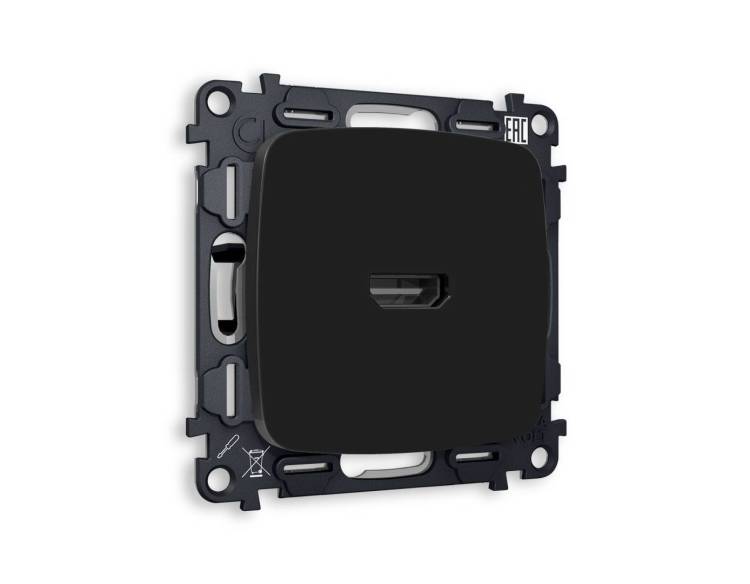 Комплект механизма розетки HDMI 2.0 Ambrella Volt Omega MO814010