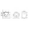 Унитаз подвесной Weltwasser Gelbach 041 MT-BL 10000008262 фото 2