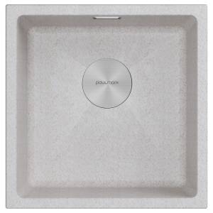 Мойка кухонная Paulmark Lumi 45Uni LU45-BE Бежевый, 45.5x46