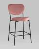 Стул полубарный Stool Group Барбара BARBARA CC HLR-34 пыльно-розовый фото 2