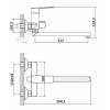 Смеситель для ванны Agger Clean A2421100,хром фото 6