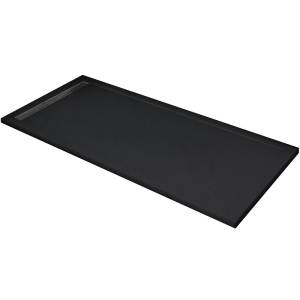 Поддон для душа WeltWasser WW TRS 10080 STONE-BL 10000004380 80x100x3 черный