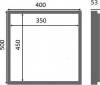 Ревизионный люк Люкер AL-KR 40x50 см, настенный фото 11