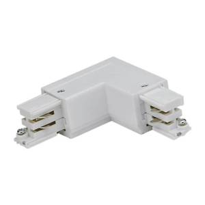 Соединитель для шинопроводов L-образный внешний Uniel UBX-A21 Silver