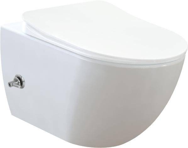 Чаша для унитаза подвесного Creavit Free FE320-34CB00E-0002