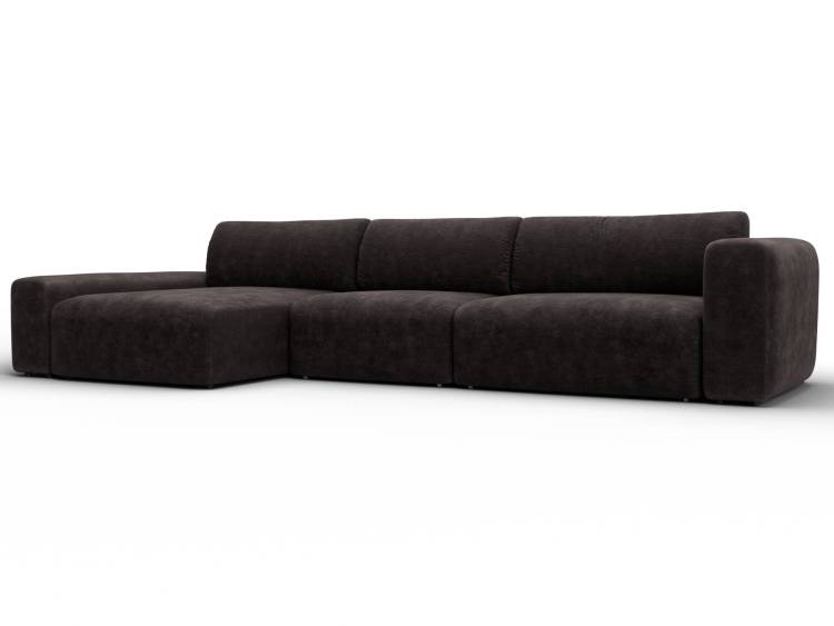Диван угловой Лига Диванов Лига-066 131220L Коричневый