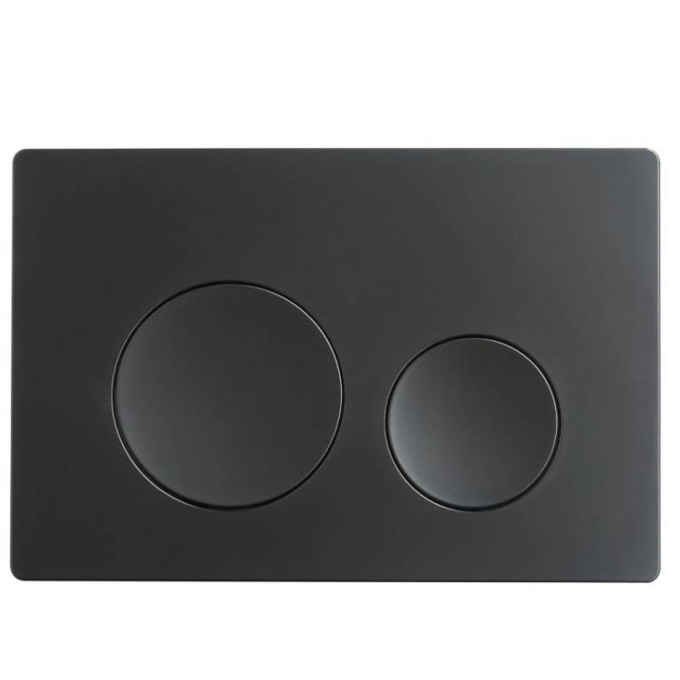 Кнопка смыва Agger APB0144 черная матовая