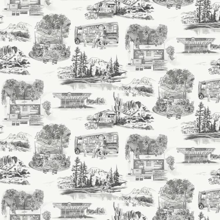 Обои York Collections Toiles Resource Library RT7861