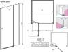 Душевая дверь в нишу Radaway EOS II DWJ 110 R фото 5