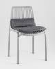 Стул с подушкой Stool Group Louran D-012S grey X2 Серый 2 шт. фото 2