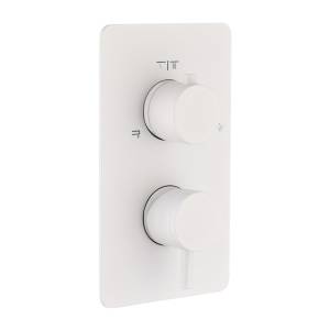 Смеситель для душа Boheme Cell 135-2-MW 2-х проходной, Matt White