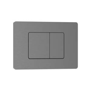 Кнопка смыва Iberica Blanca Inox-C IB.B011.008.000 вороненая сталь, 25x16 см