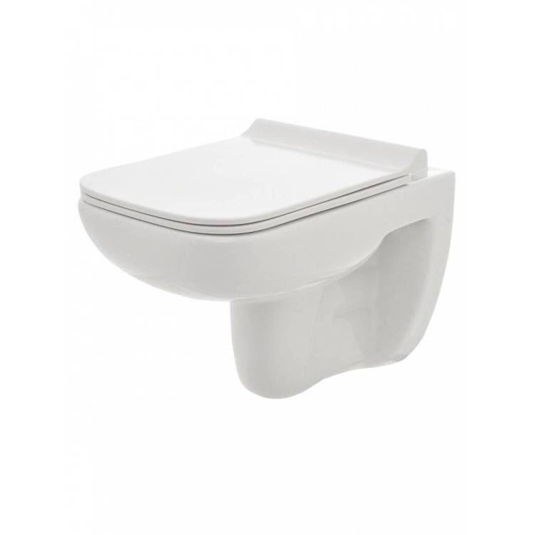 Унитаз подвесной AQUAme AQM2007 с крышкой-сиденьем микролифт