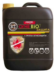 VGT PROFI ОГНЕ BIO ЗАЩИТА состав огнебиозащитный, первая I группа по ГОСТ Р 53292 (5кг)
