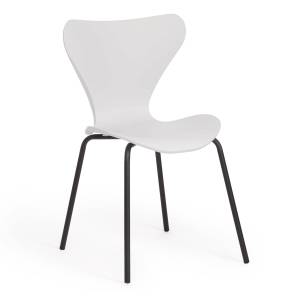 Стул Tetchair Якобсен 15179 белый 018/черный