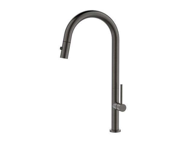 Смеситель для кухни Alveus Nova 1150862 Ps Anthracite