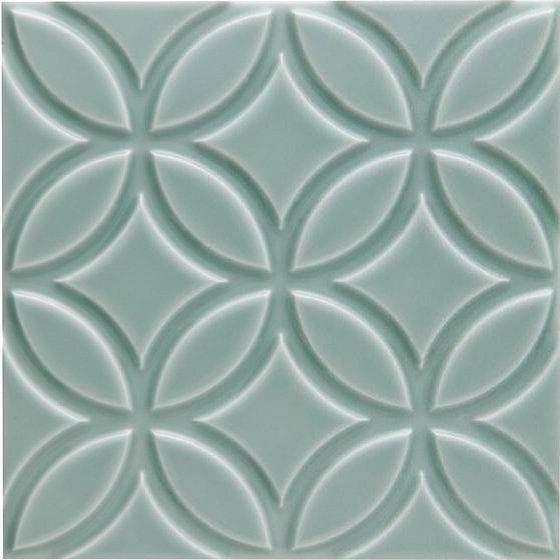 Керамическая плитка Adex Neri Adne4147 Liso Botanical Sea Green 15x15