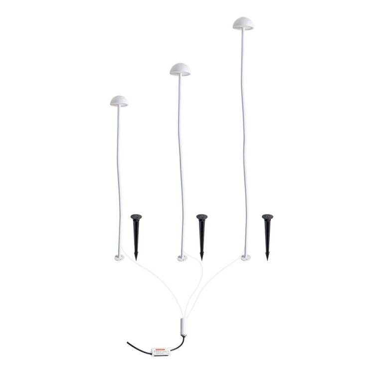 Грунтовый светодиодный светильник Arte Lamp Motus A1081PA-3WH