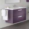 Тумба с раковиной Roca Gap 80 фиолетовая