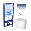 Комплект Aquatek Ника SET AQUATEK НИКА-017 4в1 кнопка черный матовый