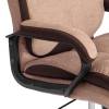 Кресло компьютерное Tetchair Duke metalBL 24987 светло-коричневый, ткань фото 8