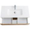 Тумба под раковину Belbagno Etna H-60 ETNA-H60-900-2C-SO-RN-P 90x45x60 Rovere Nature подвесная с двумя выкатными ящиками, с доводчиками фото 4