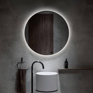 Зеркало Alavann Rondo 90 ALV0115002 с подсветкой, антизапотеватель