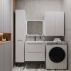 Шкаф Style line Марелла мини 60 СС-00002424 Люкс антискрейтч белый матовый фото 3