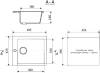 Мойка кухонная Ulgran U-404-309 темно-серая фото 3