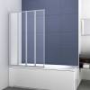 Шторка на ванну Vincea VSB-31100CL 1000x1400, профиль хром, стекло прозрачное