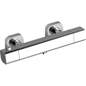 Смеситель Ravak 10° X070140 Free термостатический, нержавеющая сталь