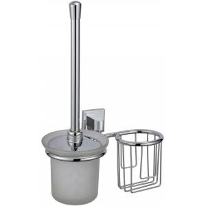 Держатель для туалетного ёршика и освежителя воздуха Savol 95 S-L09594 хром