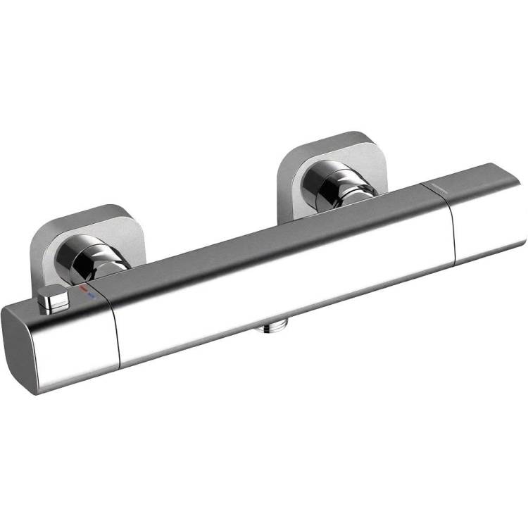 Смеситель Ravak 10° X070140 Free термостатический, нержавеющая сталь