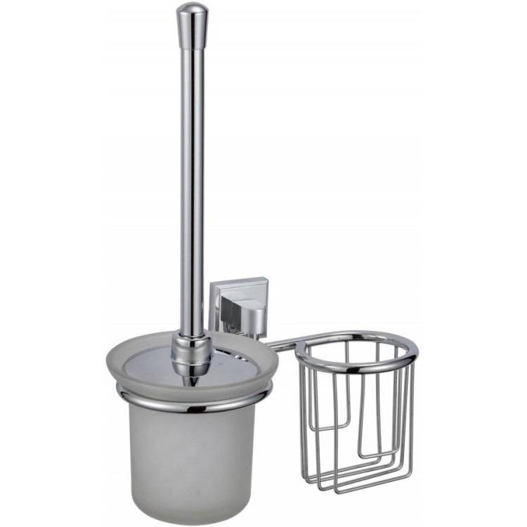 Держатель для туалетного ёршика и освежителя воздуха Savol 95 S-L09594 хром
