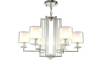 Подвесная люстра Crystal Lux Nicolas SP-PL6 NICKEL/WHITE фото 2