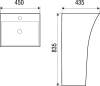 Раковина Weltwasser WW Rotbach 007 GL-WT белая глянцевая фото 4