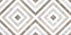 Керамическая плитка Global Tile Siluet GT123VG Орнамент Белый 50x25