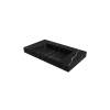 Раковина-столешница Armadi Art Flat 859-080-NM моноблок Nero Marquina 810x452x80 фото 5