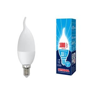 Лампа светодиодная Volpe Norma LED-CW37-11W/NW/E14/FR/NR