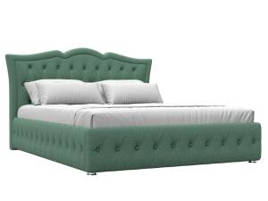 Интерьерная кровать Лига Диванов Герда 123592 зеленый 160x200