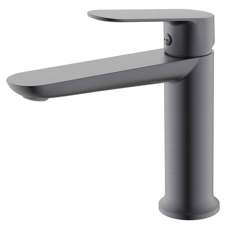 Смеситель для раковины Azario Alanti AZ-K1032GR серый графит
