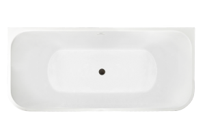 Акриловая ванна Royal Bath Riva RB610400BL белая, 180x80