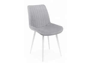 Стул на металлокаркасе Notta Седа 360 632378 светло-серый (zd 960) / белый