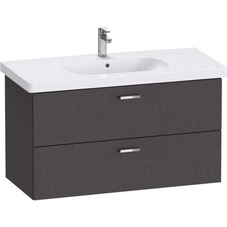 Тумба с раковиной Duravit XBase 100 графит