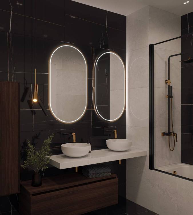 Столешница Armadi Art Flat 869-140-CLCT прямая Calacatta 1410x460x70
