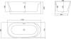 Акриловая ванна BelBagno BB410-1700-780-R фото 3